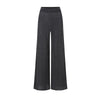 SWAYING 25 Early Autumn Seamless Perforated Wool Straight Pants W-SW25PF3B11C3-SH Dark Gray
